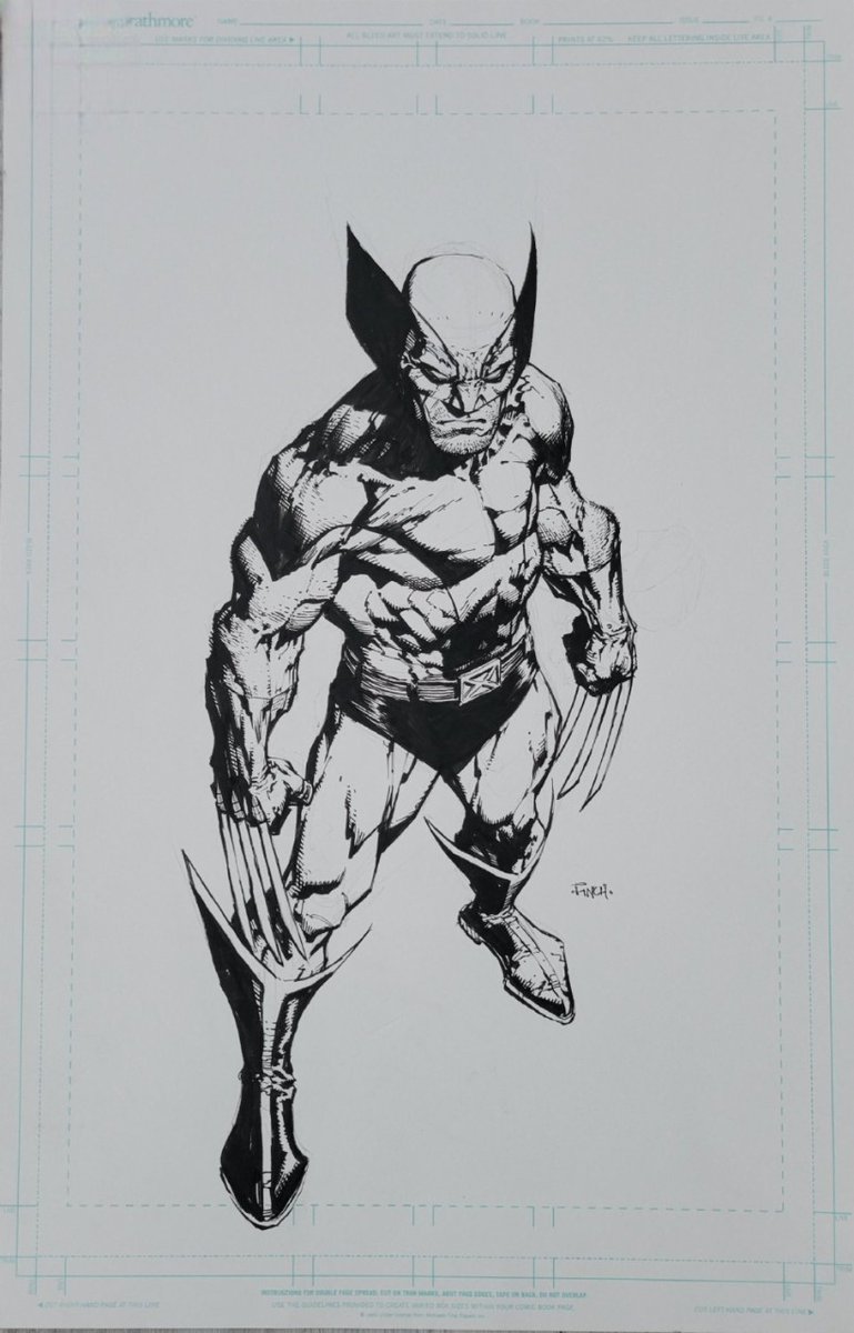 The Wolverine by David Finch #comicart #comicbookart