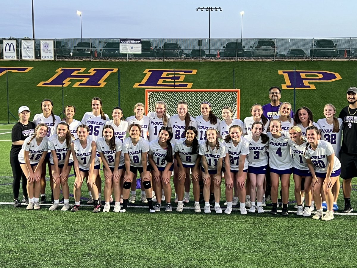 .@BGHSLAX advances to the championship on Saturday! Go Lady Purples!