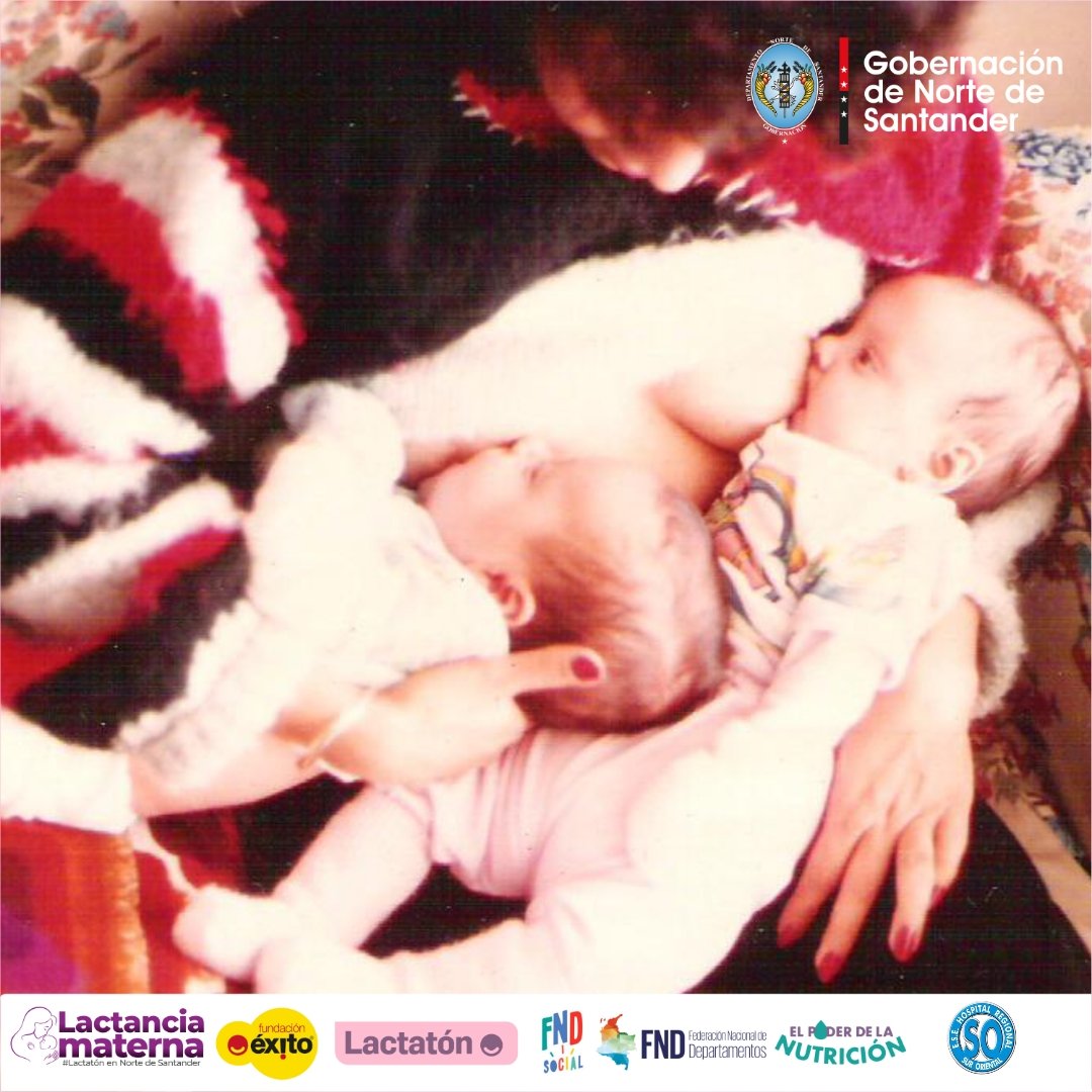 Fomentamos la lactancia materna como un acto de amor esencial 💕. Únete a #Lactatón para apoyar esta causa vital 🤱🏻. ¡Juntos, nutrimos vidas! #ConLasGoticasNutrimosVidas 🤱🏻 @Fundacion_Exito @GoberNorte