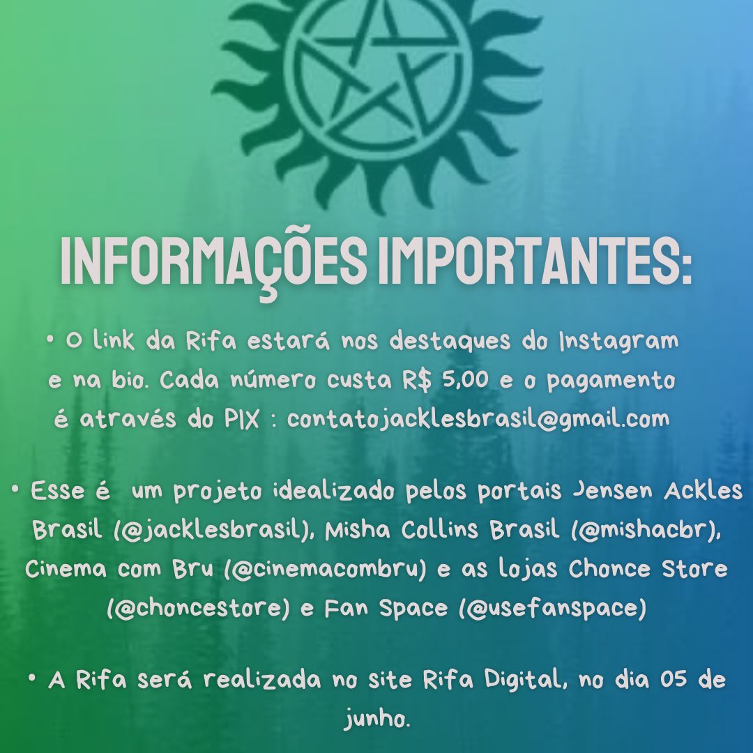 jacklesbrasil's tweet photo. 🚨 Hunters, precisamos de vocês! 

Pensando em arrecadar fundos para as doações ao Rio Grande do Sul, decidimos criar uma Rifa Solidária! 

Todas as informações estão na imagem e iremos prestar todas as contas nas nossas redes sociais. Vamos juntos? 
https://t.co/aE30g57cOo https://t.co/lcH9VqP27q