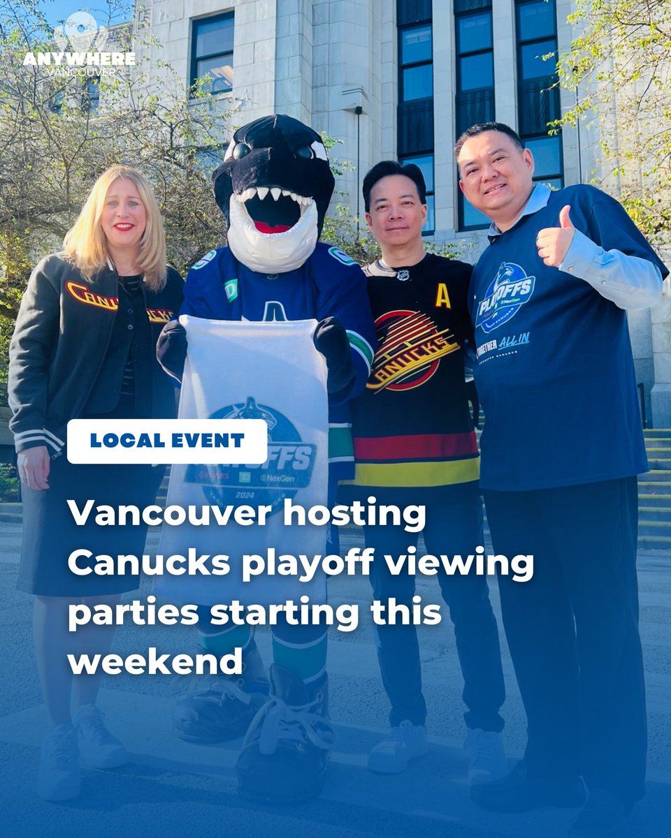 #Vancouver hosting #Canucks playoff viewing parties starting this weekend More info: shorter.me/wpi-Z