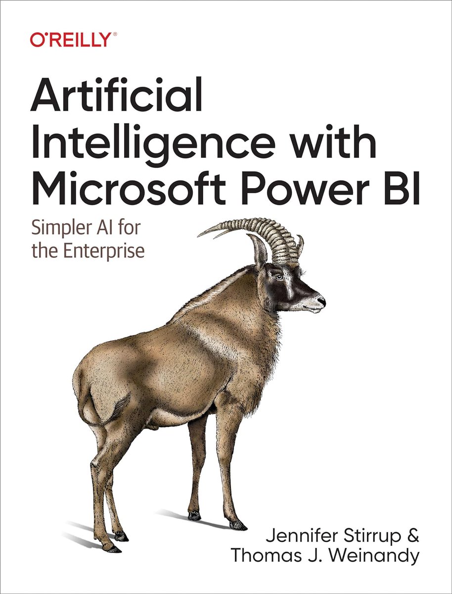 Artificial Intelligence with Microsoft Power BI: Simpler AI for the Enterprise amzn.to/3UDnfRE

#datascience #machinelearning #deeplearning #ai #artificialintelligence #programming #developer #morioh #softwaredeveloper #computerscience #python #Microsoft #PowerBI