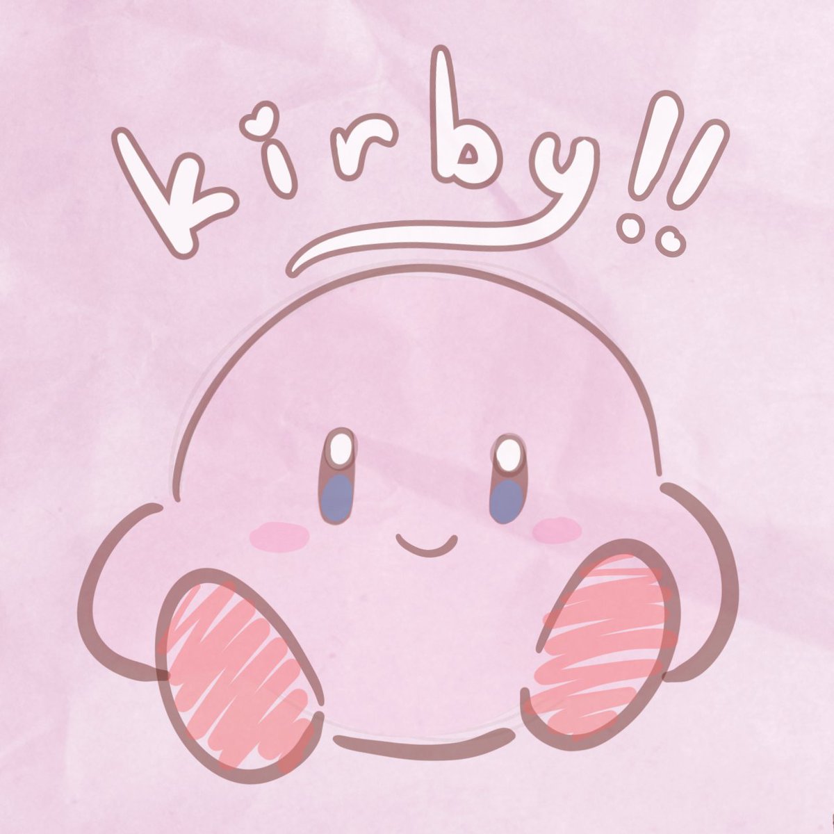 Decided to doodle Kirby everyday cause why not :3