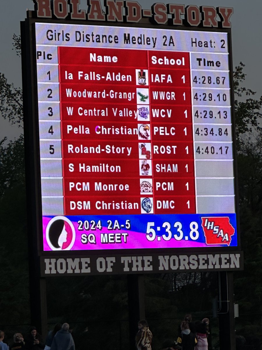 Another #TicketPunched for #IFACadetPride track.  Girls D Med just ran a heck of a race.