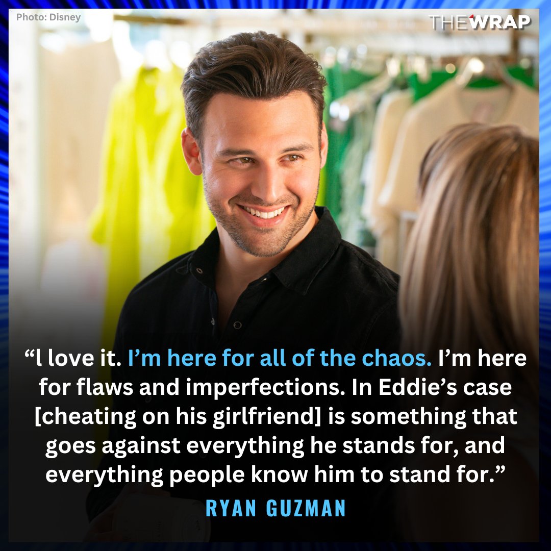 Ryan Guzman LOVES Eddie’s Romantic Twist ❤️ #911onABC 'I mean, what do you do when you see the exact replica of your dead wife?' the actor tells TheWrap. Read full interview ⬇️ thewrap.com/911-show-eddie…