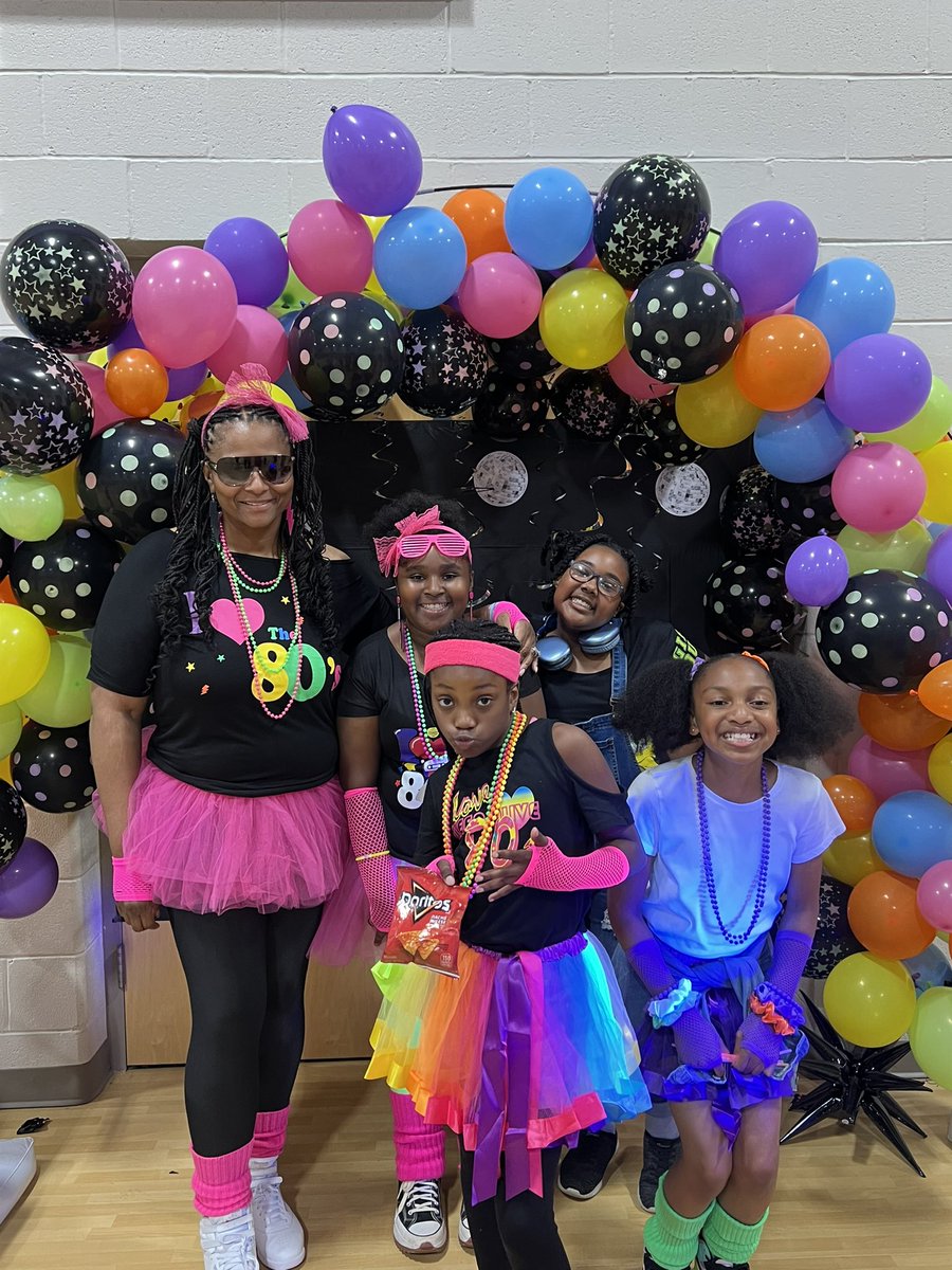 Our 80s party was one for the books! We had such a wonderful time! So glad to have such a supportive staff and families! Huge shout out to our board member, Mr. Shafer! He is always visible and down to help out! #ShiningStars #supportiveculture #80sparty