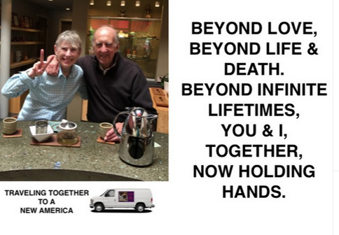 jimhilgendorf's tweet image. Traveling Together to a New America.
"The Journey, the Story &amp;amp; the Book":
bit.ly/3iejVZH

#beyondlove #beyondlifeanddeath #nmrk #togetherforever #togetherforever❤️ #holdinghands #husbandandwifeforlife #journeyacrossamerica #doula #lifeanddeath #buddhism