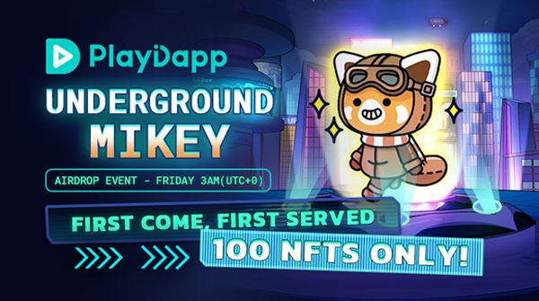 🔦Guess who's stealing the spotlight? It's the Underground #Mikey!🤤 Don't miss out on the free minting that starts at 3am (UTC+0) today! Plus, enjoy 3 months of GAS FEE-FREE Mikey staking⏰ Minting page: members.playdapp.com/airdrop #PlayDapp $PDA #nogasfee #NFT #airdrop