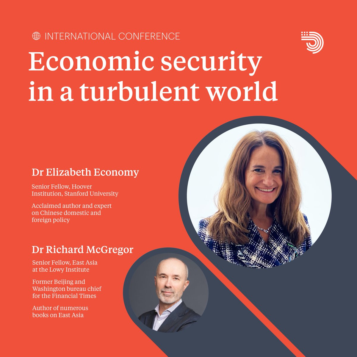 Be part of the conversation on the future of US-China strategic competition, featuring keynote speaker @LizEconomy from @HooverInst and in conversation with @mcgregorrichard from @LowyInstitute. Get tickets now to Economic security in a turbulent world 👉 ussc.edu.au/economic-secur…