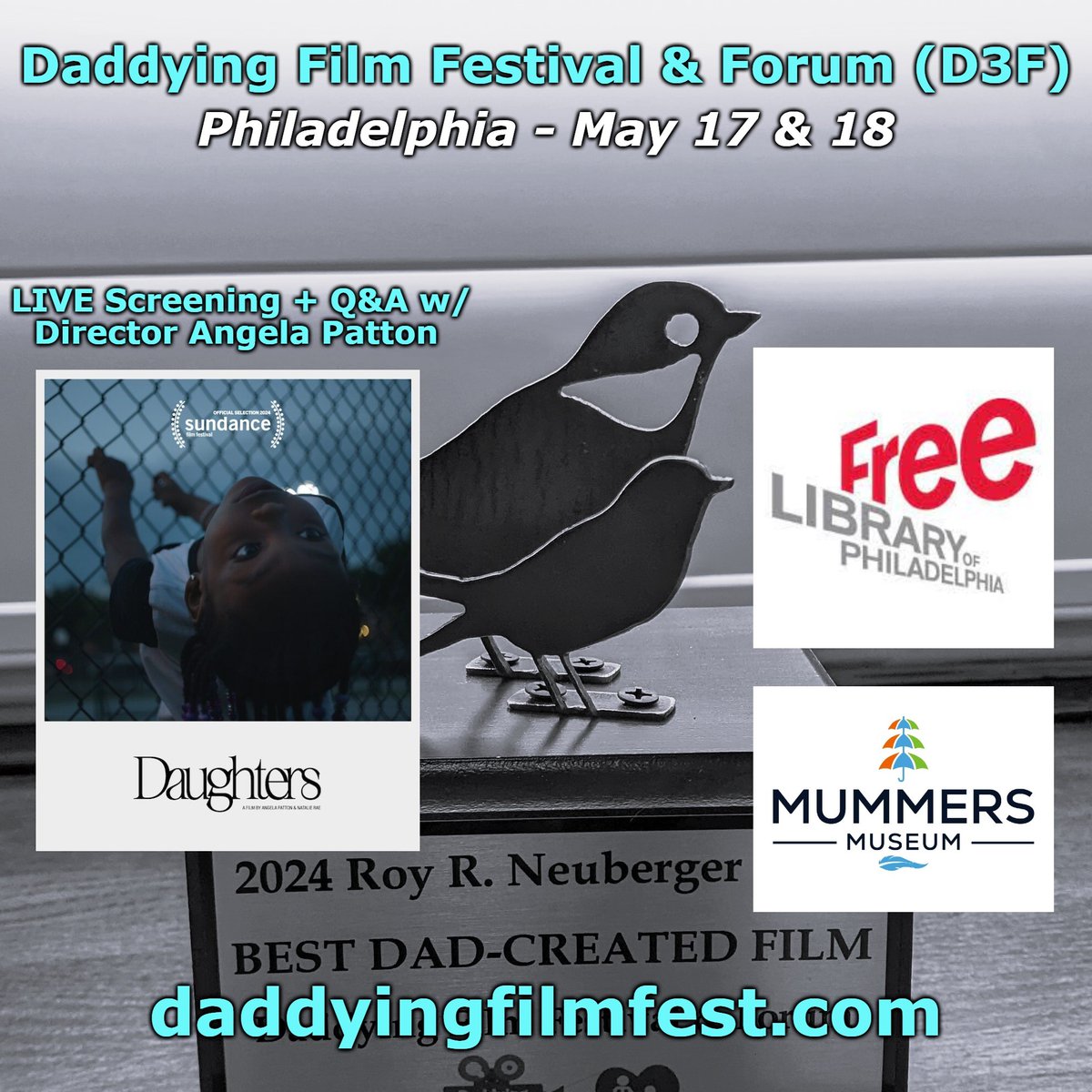 That's a wrap on the virtual #Daddying #FilmFestival! Thx to all our filmmakers, Circle of Friends members who helped promote & all who attended/voted! Coming soon: Atticus Awards this wkend. LIVE Forum NEXT weekend in Philly, then planning D3F2025! @equimundo_org @ArtEddy3 @GPFO
