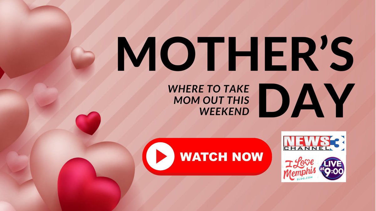 Mother’s Day events roundup and weekend guide curated by @ILoveMemphis Content Director @JalynSouchek: QR code with master list of events at end of video: wreg.com/on-air/live-at… #mothersday #thingstodo #wheretogo