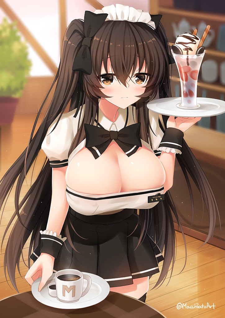 メイドの日ですが、メイド服は好きですが絵を描いたことは少ないですね