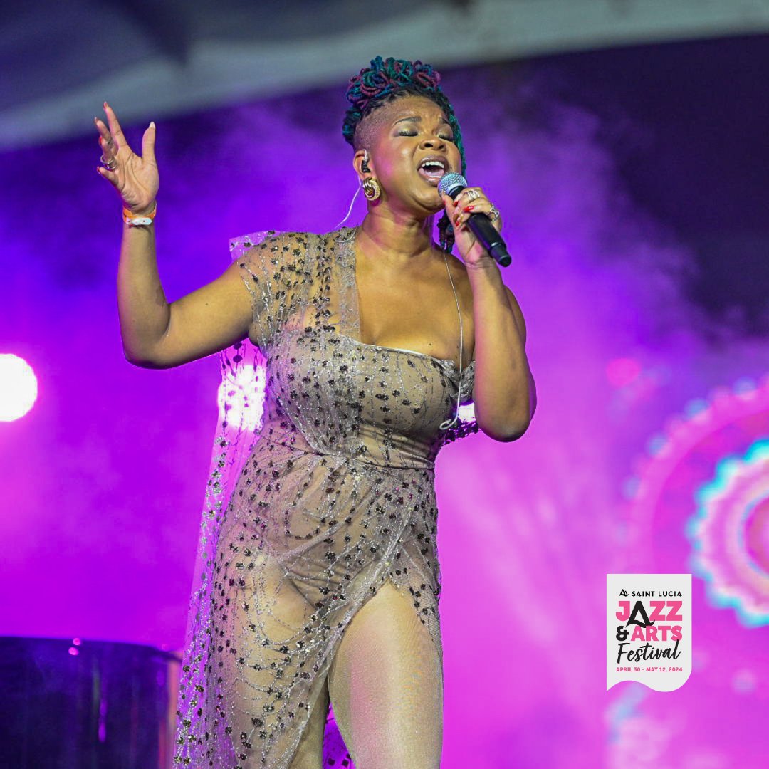 Christa Bailey wowed the crowd with her stunning vocal range at the #PureJazzLadiesInConcert. Her voice soared effortlessly, filling the air with melodies that left everyone in awe