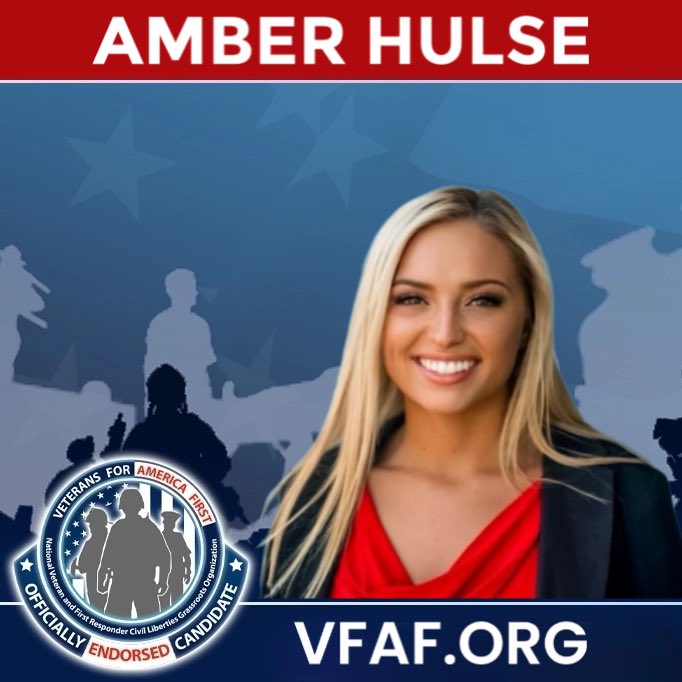 Leaders at @Vets_4_Trump all agree, @amberhulseSD will fight hard to pass America First policies in South Dakota. We proudly endorse Amber Hulse for SD State Senate in the 30th District and RNC Committeewoman.