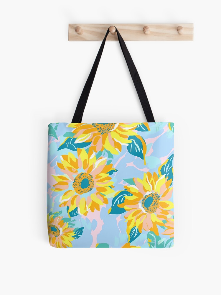Sunflowers Pattern Tote Bag | Redbubble
redbubble.com/i/tote-bag/Sun…
#redbubble #redbubbleshop #redbubbleartist
 #patterndesign   #flowers #botanicalpattern  #colorfulflowers  #floralpattern #floraldesign #floraldesigns  #flowersartworks #totebag #sunflowers