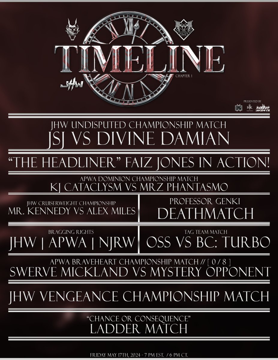 // APWA x JHW x NJRW [ 2024年5月17日 ] //

TIMELINE: Chapter 1
- OFFICIAL CARD -
