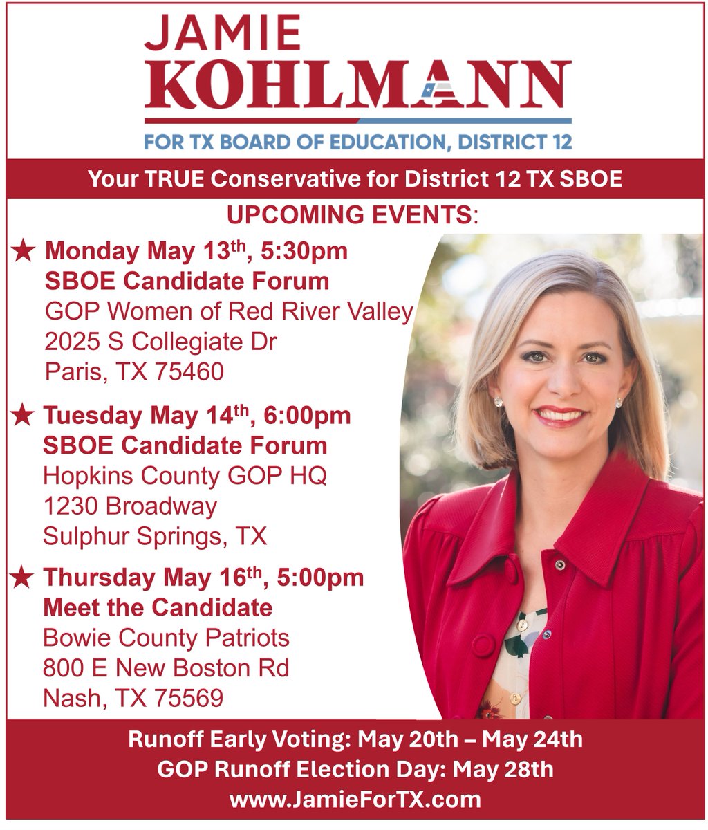 We're in the home stretch and keeping the foot on the gas!

I'll be out and about across District 12 next week and would love to meet up with voters.  

See my events list below and please join!