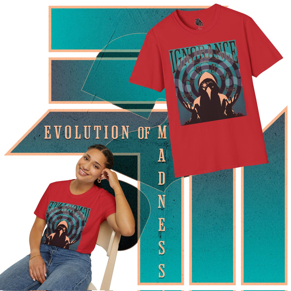 evolutionofmadness.etsy.com/listing/172113…
#evolutionofmadness #edgytee #mysterioustee #gothicstreetwear #trendytee #etsyshop #EtsySeller #etsystore