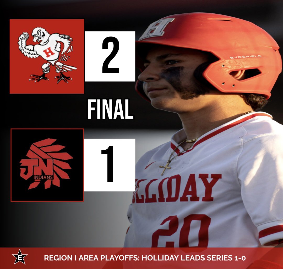 Elite Sports Group (@elitebbclub) on Twitter photo 🚨FINAL SCORE ‼️‼️
Holliday def Jim Ned 2-1, in Game 1 of Region I Area playoff action. <a href="/HEROhardball/">Holliday Baseball</a> walks it off in dramatic fashion in the bottom of the 13th inning.
Cooper Turner (<a href="/SewardSaints/">Seward County Saints</a> Commit/‘24 Grad) with another dominant performance on the bump. (8 IP/2 H/0 🚨FINAL SCORE ‼️‼️
Holliday def Jim Ned 2-1, in Game 1 of Region I Area playoff action. <a href="/HEROhardball/">Holliday Baseball</a> walks it off in dramatic fashion in the bottom of the 13th inning.
Cooper Turner (<a href="/SewardSaints/">Seward County Saints</a> Commit/‘24 Grad) with another dominant performance on the bump. (8 IP/2 H/0
