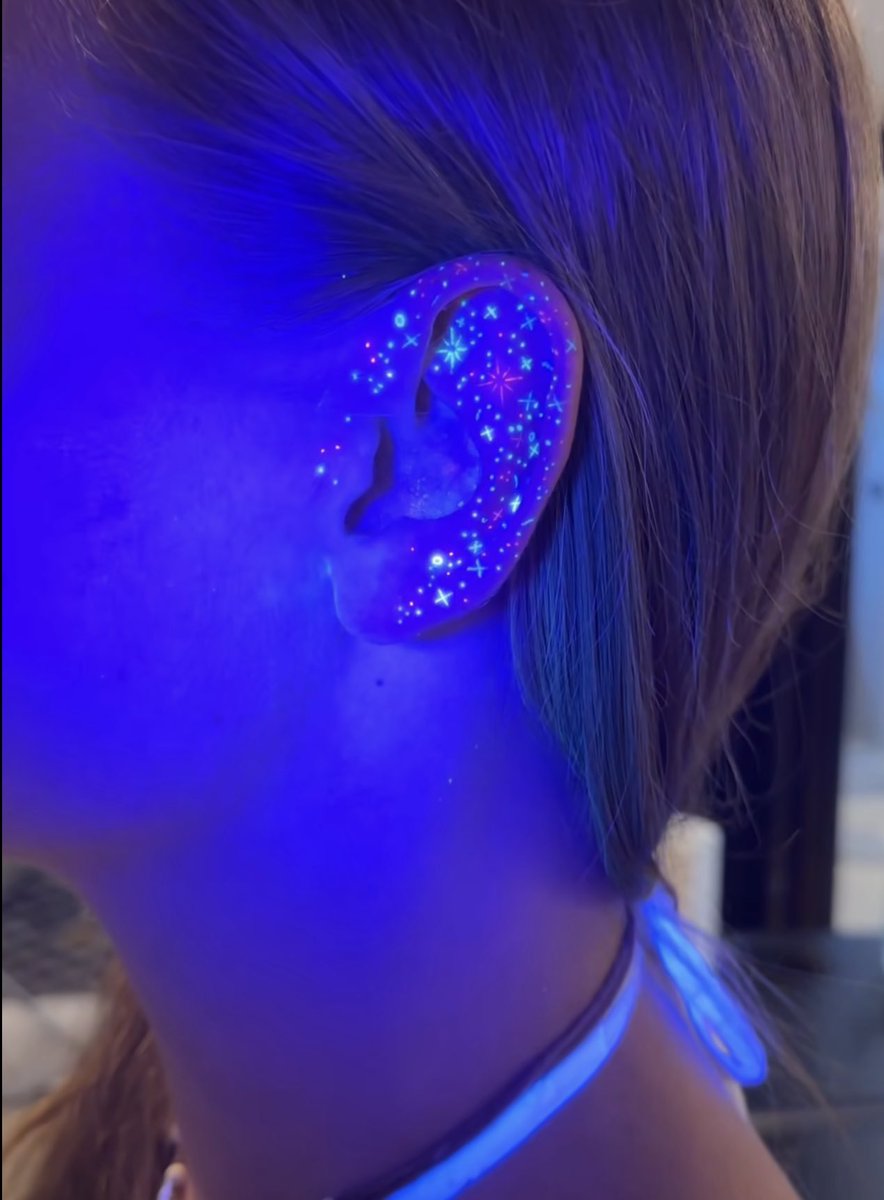 Glow in the dark ears 👂