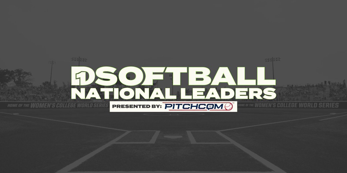Who leads the nation in home runs? RBIs? or ERA? Check out our National Leaderboard to find out 👀 Presented by @PitchCom_Sports 🔗 d1sb.co/3vsrPtJ