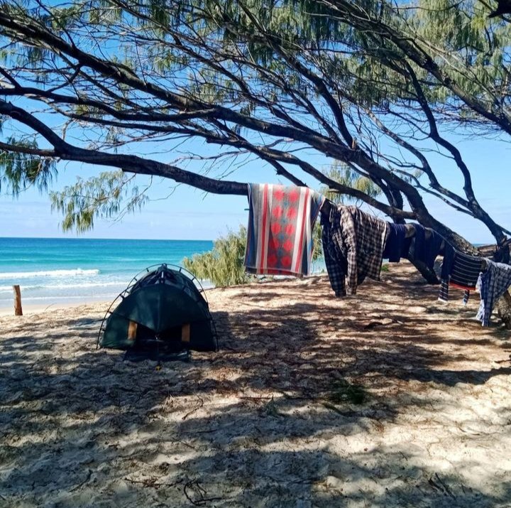 😂 Courier Mail, 9th May 2024.

Stradbroke Island, one of my favourite places in the world, only just stopped their criminal medical discrimination based on jab status in order to camp on the beach in the open air.

My last trip in 2019 before people lost their minds.