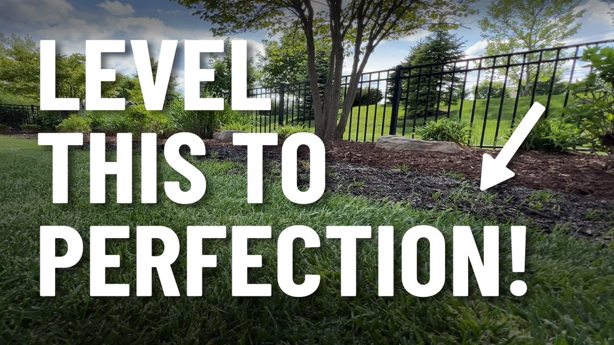 New #lawncare #youtubevideo is live now! 

tapthe.link/JowevBD9v_

#lawnleveling #lawntips #5easysteps