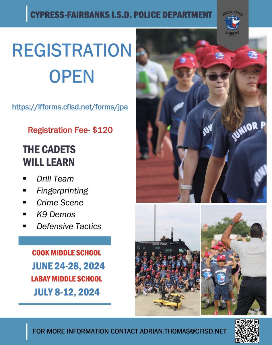 ‼️Spots are running out‼️

Register your student today before it’s too late ⏰ 🚨