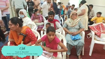 13th 'Yaad-E-Murshid' Polio and Deformity Correction Camp have been inaugurated today with the blessings of Saint Dr. 
@Gurmeetramrahim
 Singh Ji Insan. Please share a word and help the needy to get benefits from this camp. #