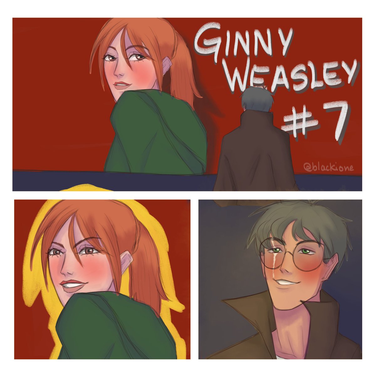 ¿Qué cosa pone más orgulloso a Harry? ¿Ser el héroe, el salvador, el hombre que derrotó a Voldemort y restableció la paz en el mundo mágico o ser el esposo de Ginny Weasley?

#hinny #harrypotter #hjp #ginnyweasley