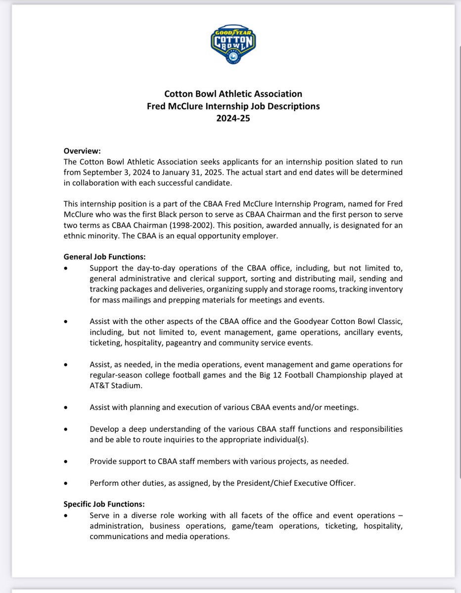 SPMTInternInfo's tweet image. Internship Available!! Look below and Apply today Aggies 👍🚨