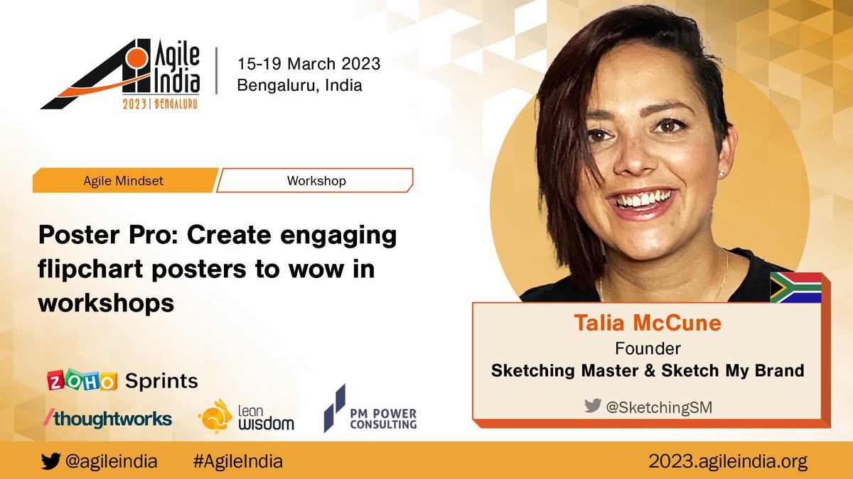 [VIDEO] 'Poster Pro: Create engaging flipchart posters to wow in workshops ' by @SketchingSM at #AgileIndia 2023.
youtube.com/watch?v=-hx3Aw…

#AgileMindset #HandDrawnVisuals #Workshop #AgileCoaching #DiversityinTech
