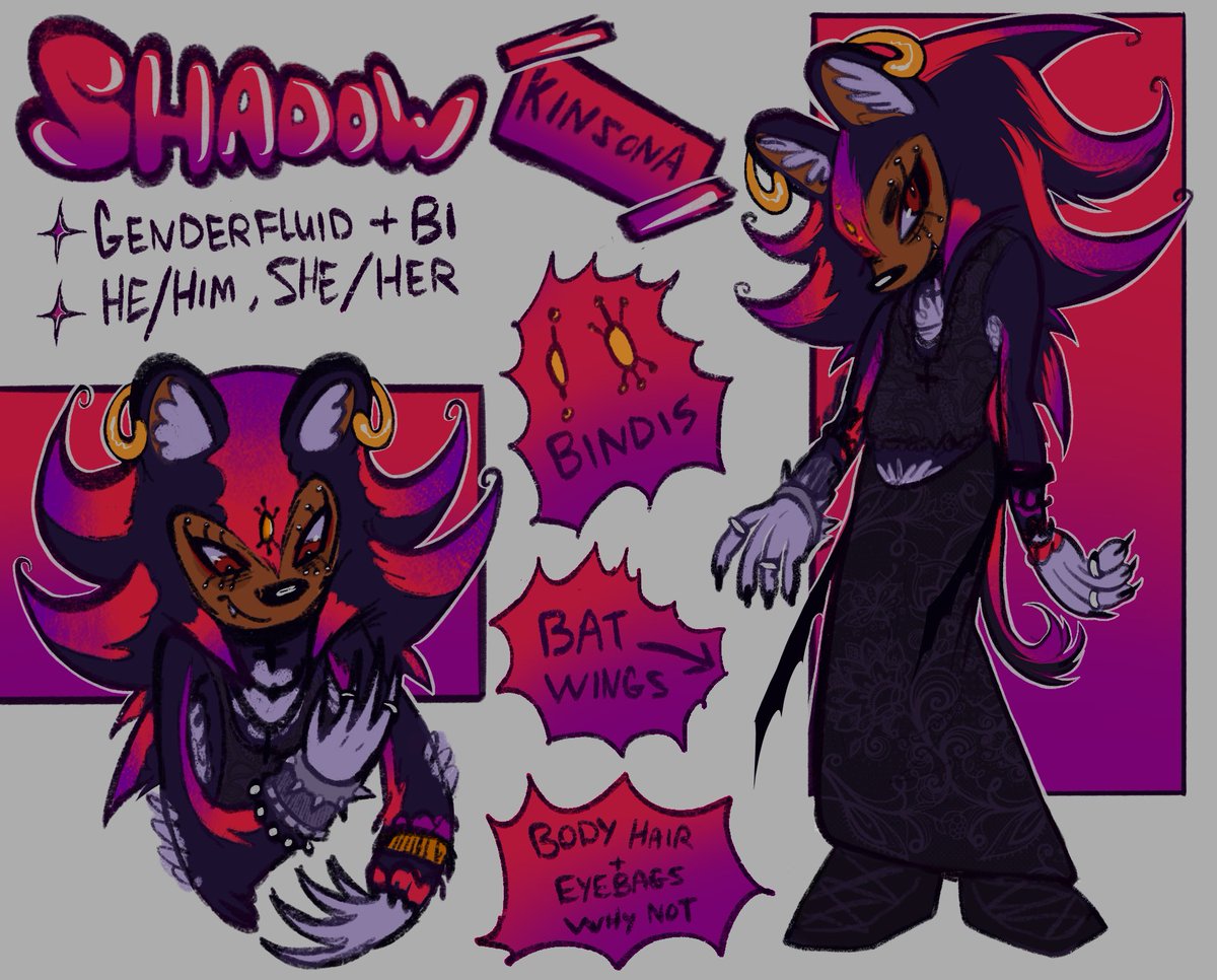 finally made a kinsona! yay
[ #shadowthehedgehog #sonicthehedgehog ]