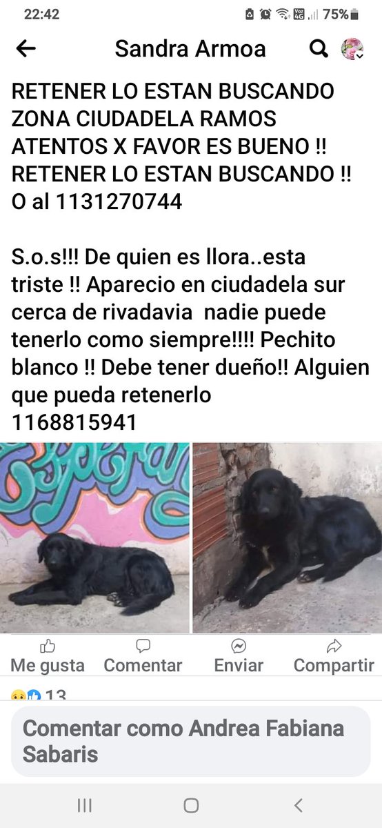 🚨📢👉NO lo retuvieron y tiene familia. Lo están buscando facebook.com/share/p/PmSoQo…