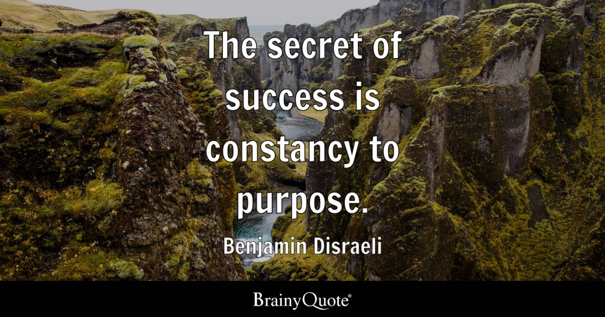 The secret of success is constancy to purpose.
#SharePost #inspiration #inspirationalquotes