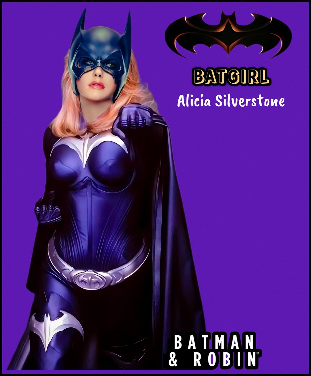 / Alicia Silverstone - BATGIRL / 🎬Filme: (BATMAN & ROBIN) de 1997.  

#GeorgeClooney #Batman #ChrisODonnell #Robin #AliciaSilverstone #Batgirl #BatFamily #BatmanAndRobin #90s #Anos90 #DC #HomemMorcego