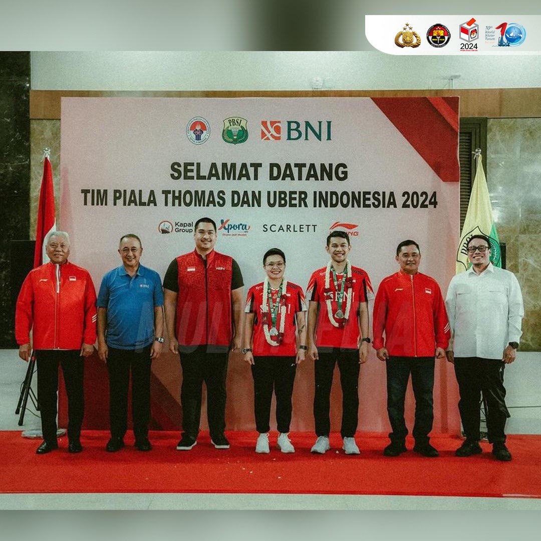 Kabaharkam Polri selaku Sekjen PBSI, Komjen Pol. Dr. H. Mohammad Fadil Imran, M. Si., mengapresiasi prestasi yang dicapai timnas bulutangkis putra dan putri Indonesia dalam Piala Thomas dan Uber 2024. Diketahui, timnas putra dan putri Indonesia menempati posisi runner up pada…