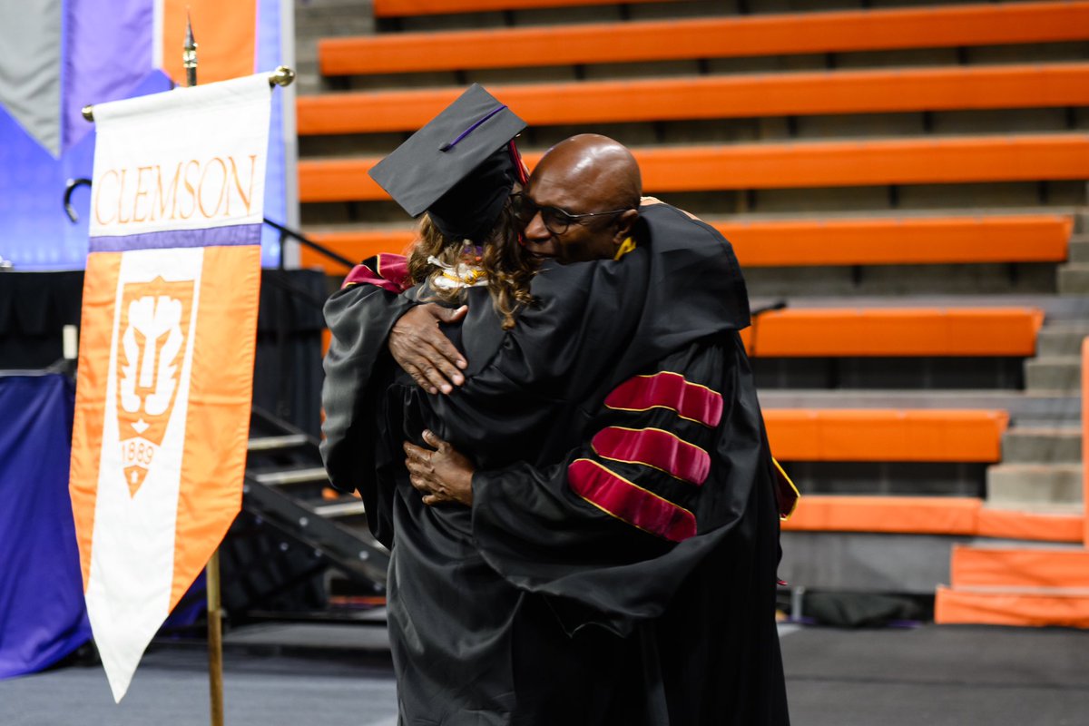 Graduation is special at Clemson. What a day! Can’t wait to do it again tomorrow. Congrats to all our newest alumni.