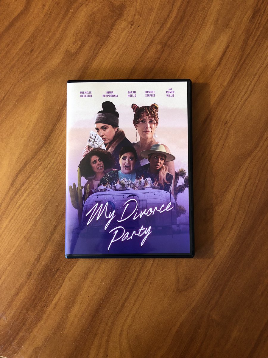 It’s a great day to watch a new #movie made by #filmmakers you know.  “My Divorce Party” on #dvd Writer/Director Heidi Bologna - Actor/Exec Producer Desiree Staples #comedy #indie #indiefilm #indiemovie