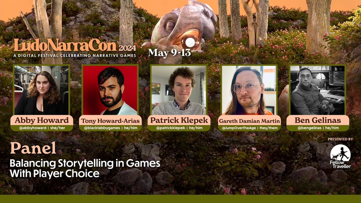Experts behind Citizen Sleeper, Slay the Princess & Times and Galaxy discuss the importance of story-telling when combined with player choice Join @patrickklepek @blacktabbygames @abbyhoward @bengelinas and @JumpOverTheAge in 1-hour! ⏰ 📺 bit.ly/LNCTheatreTab