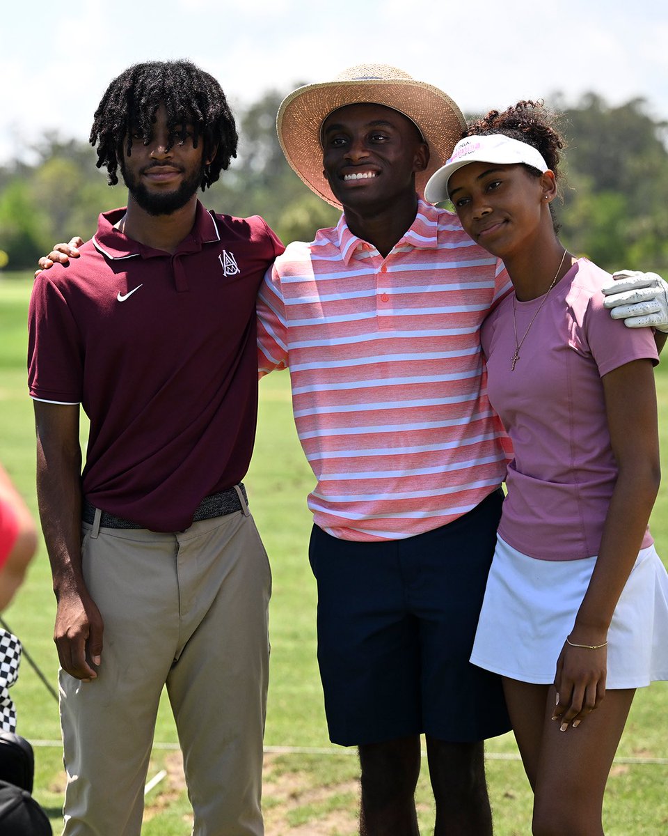 All smiles at the @PGAWORKS Collegiate Championship this week!😁 Golf has a special way of bringing people together.❤️ We’re so grateful to host the #PGAWORKS Collegiate Championship, a Championship for individuals who are passionate about growing the game for everyone!