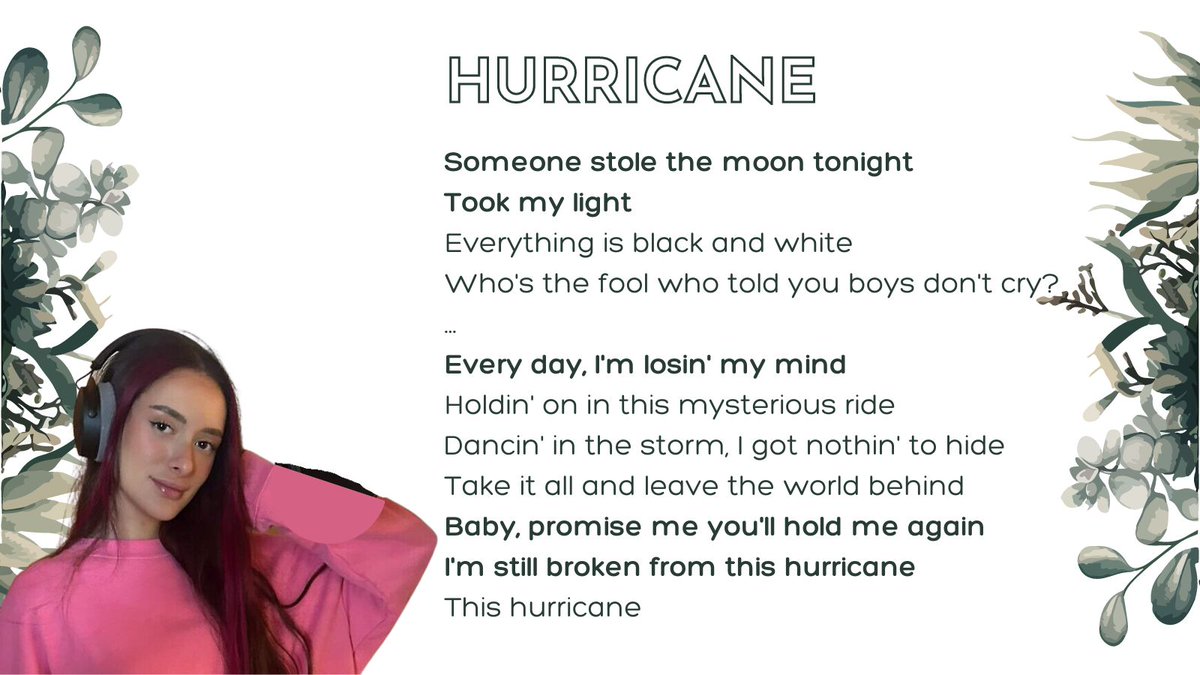 Eden Golan, 20, stole the Eurovision show tonight with her powerful song Hurricane. Her words tore though my soul. Naama will turn 20 in a few weeks. She is voiceless. Rescue her in from this storm.🎗️🎗️🎗️♥️🙏🙏🙏 #BringThemAllHomeNOW