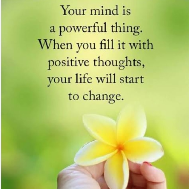 #ThinkPositive
#BePositive