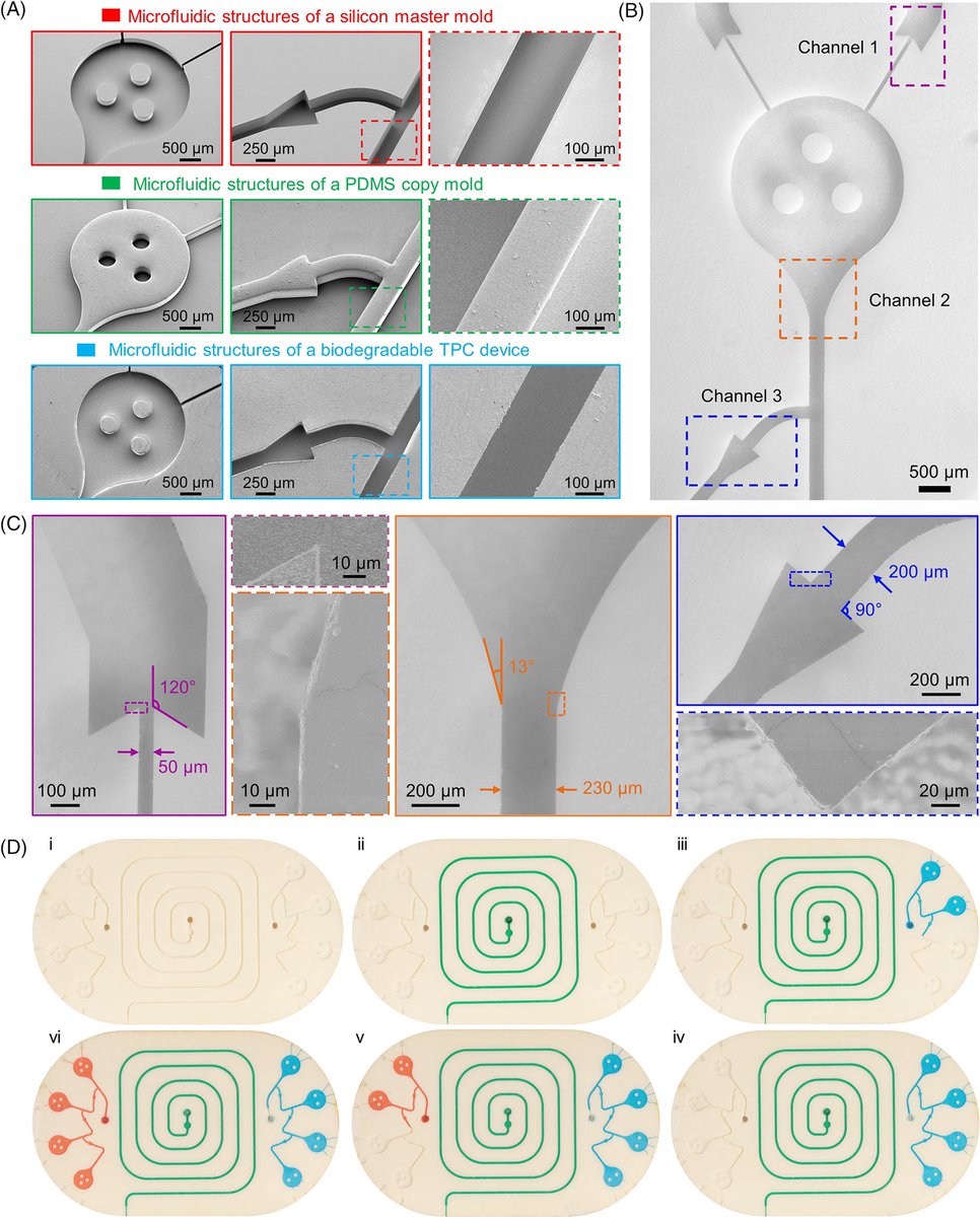 Soft, environmentally degradable microfluidic devices for measurement of sweat rate and total sweat loss and for colorimetric analysis of sweat biomarkers @EcoMat2019 #Sweat #biomarker #materials #MaterialScience #microfluidicdevices #Science #TechNews onlinelibrary.wiley.com/doi/10.1002/eo…