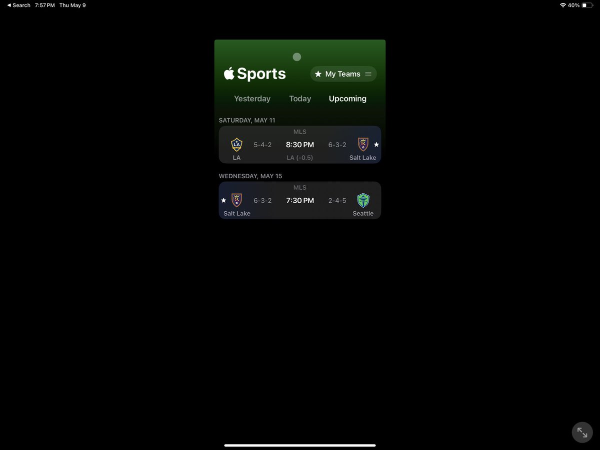 It is unbelievable to me that Apple Sports runs on the iPad in iOS 2x mode. Lump it in with all the unoptimized Vision Pro apps. I don’t care if this app—and that platform—are “new.” Apple makes the platform and needs to set the example. Optimize your DARN APPS!