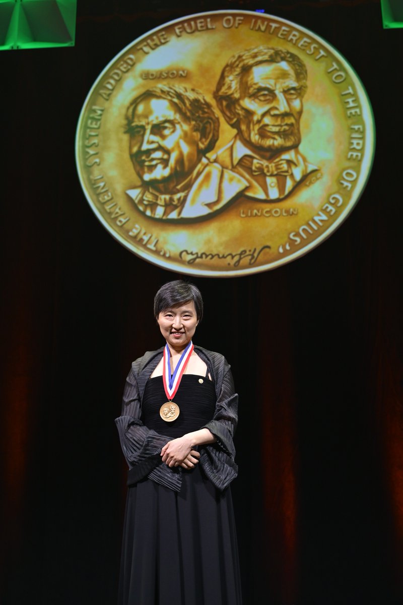 For introducing one of the most widely used methods of super-resolution imaging: stochastic optical reconstruction microscopy, or STORM, we are honored to welcome Xiaowei Zhuang into the National Inventors Hall of Fame®! #NIHF2024