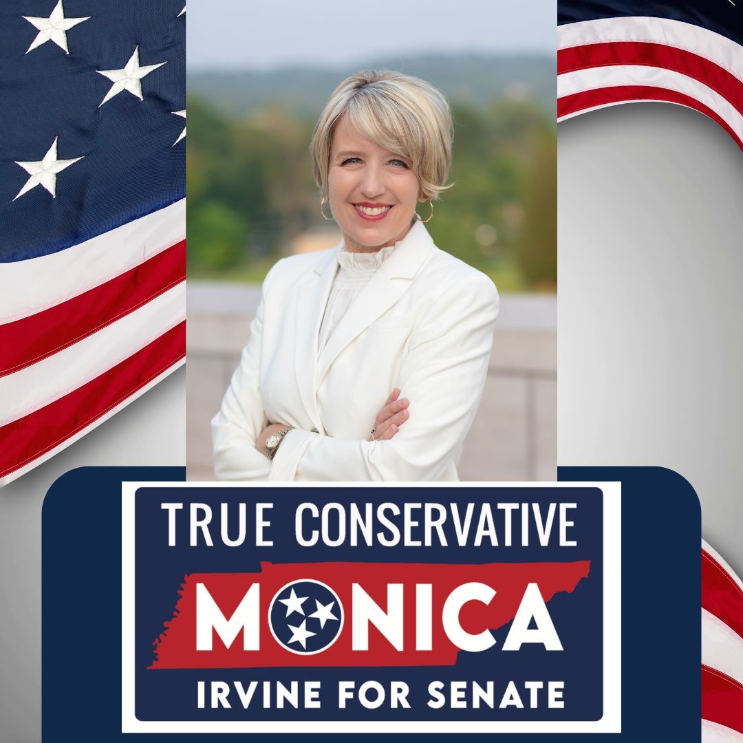 Friend - You may not agree with every vote I will make, but you will be able to decide clearly whether I deserve your support.  Join me today! #monicairvine #monicafortennessee #monicaforTN #tnpolitics #tnrepublican #tnconservative #tnsenate #knoxville #knoxvillepolitics