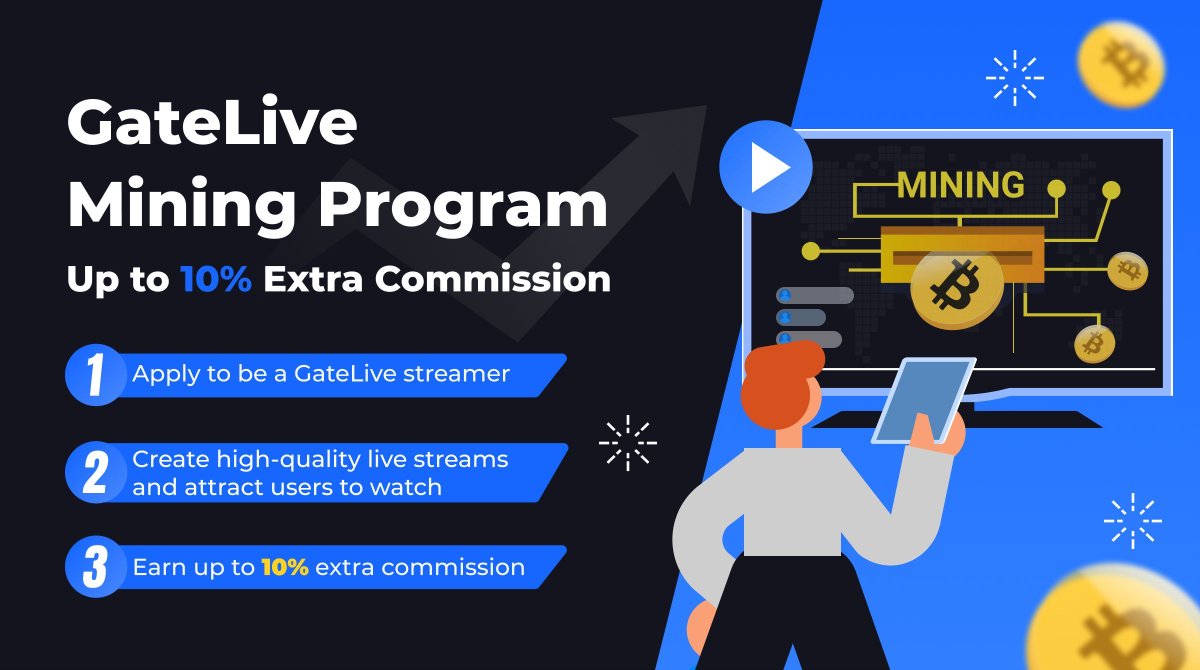 New Streamer Attention🚀
Join #GateLive Mining Program for an EXTRA BONUS! 

Claim NOW👉 gate.io/questionnaire/…

Details: gate.io/article/29920