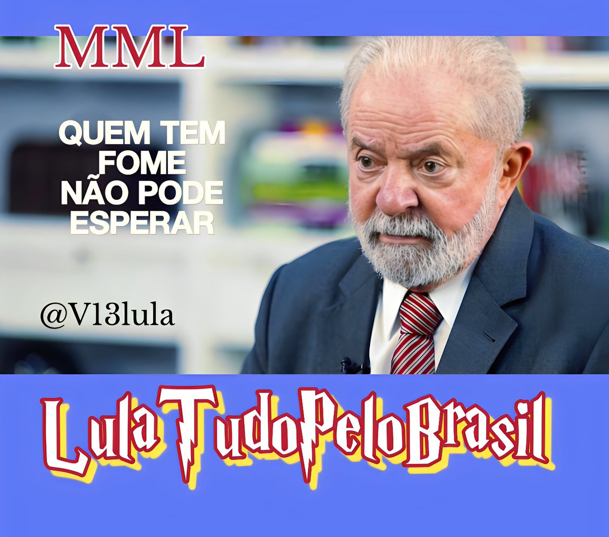 OBRIGADA LULA 

#LulaTudoPeloBrasil
#MML