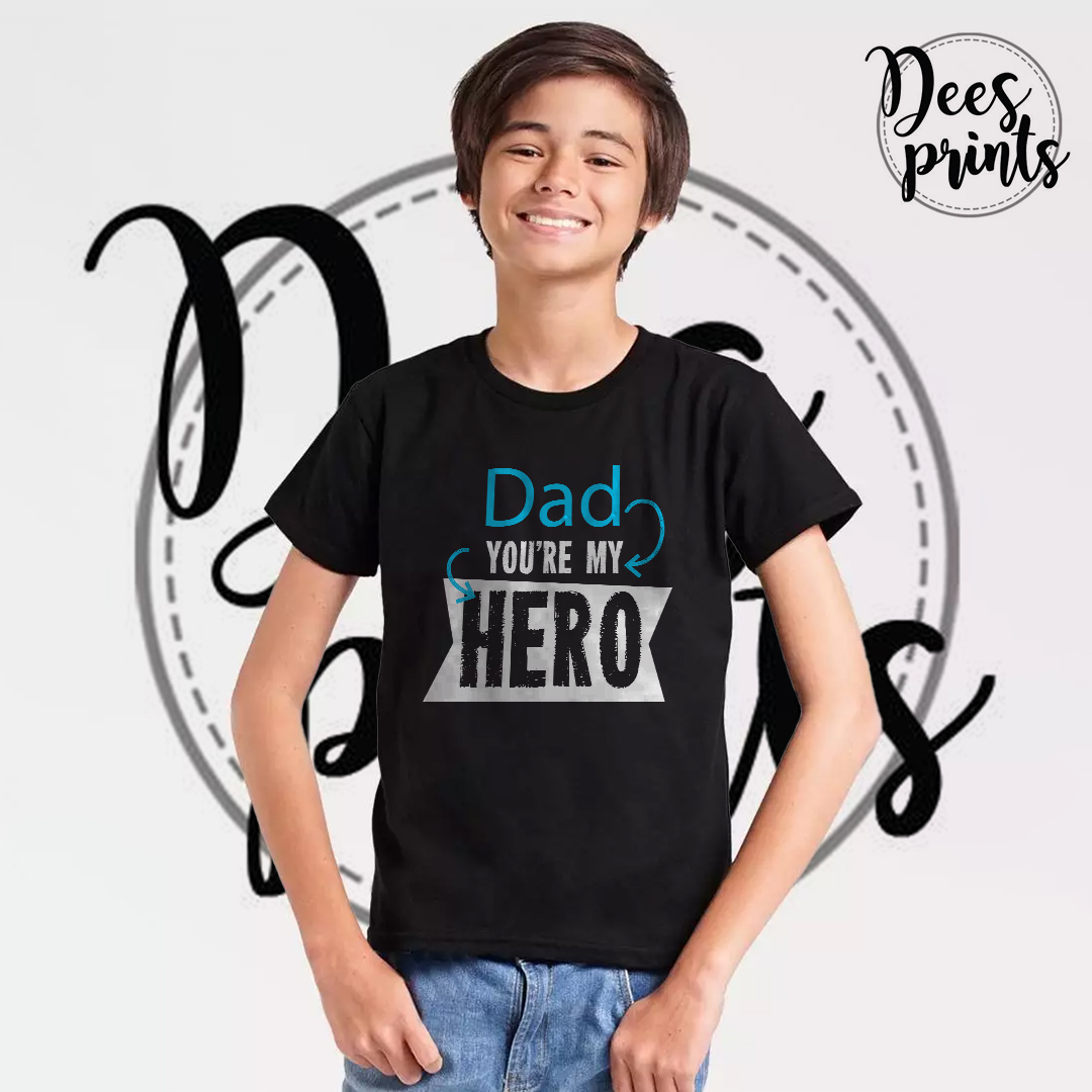 Dad you're my hero. 🦸‍♂️💙 Get ready to celebrate Father's Day in style with this heartfelt tribute to the man who's always been our rock.  #BestDadEver #FathersDayDesign #ComingSoon